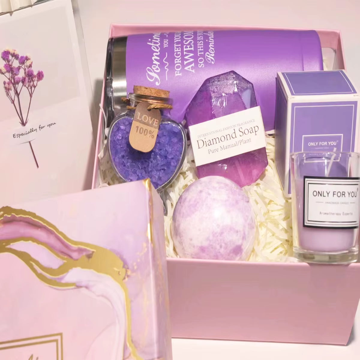 Women Valentine'S Gifts Set Birthday Gifts for Girls Spa Self Care Gift Set Birthday Christmas for Wife Mom Sister Girlfriend