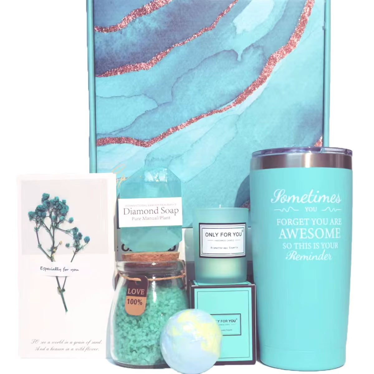 Women Valentine'S Gifts Set Birthday Gifts for Girls Spa Self Care Gift Set Birthday Christmas for Wife Mom Sister Girlfriend