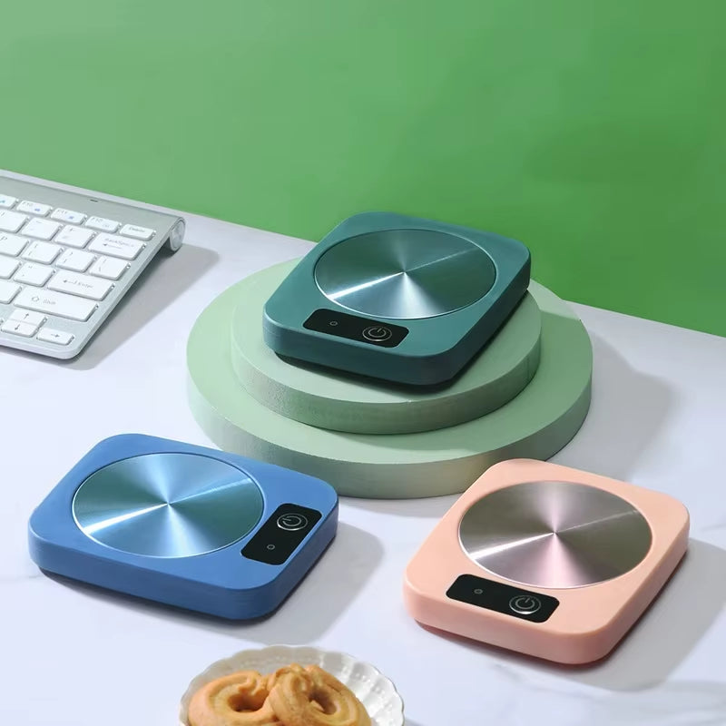 Coffee Mug Heating Pad Cup Warmer Constant Temperature Coaster USB Electric Mug Mat Set Milk Tea Water Heater Home Office Gift