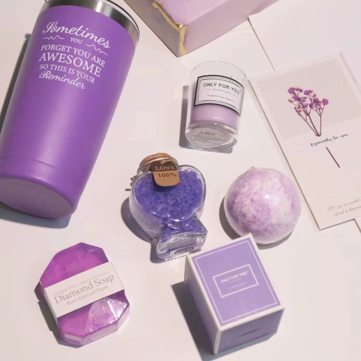 Women Valentine'S Gifts Set Birthday Gifts for Girls Spa Self Care Gift Set Birthday Christmas for Wife Mom Sister Girlfriend