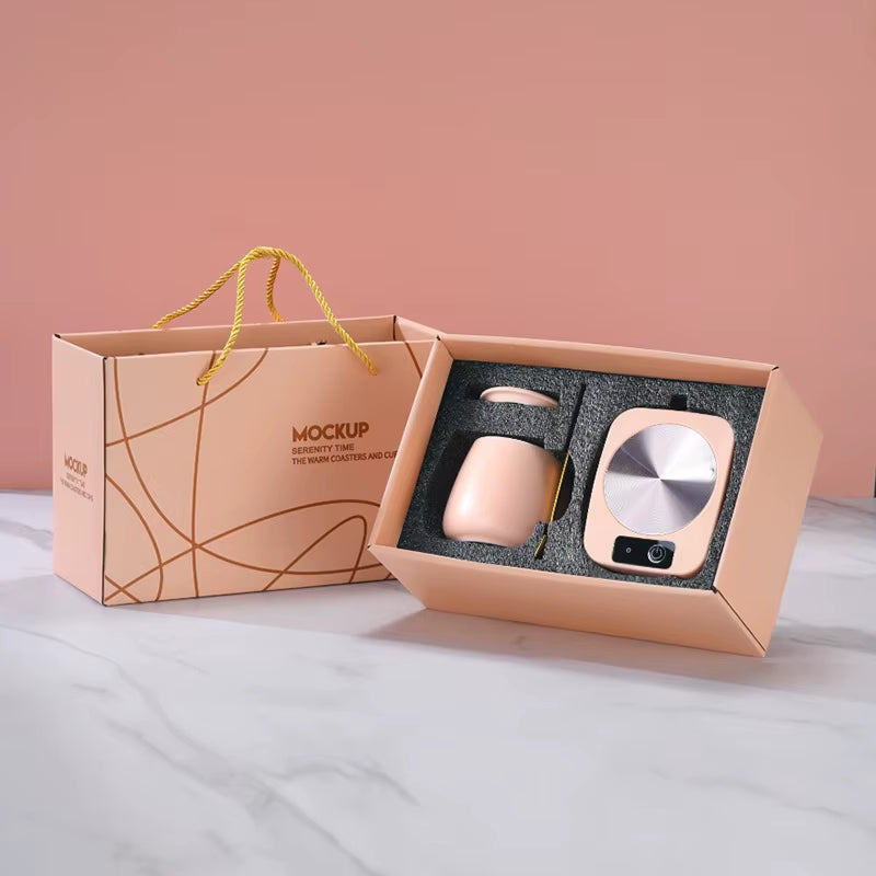 Coffee Mug Heating Pad Cup Warmer Constant Temperature Coaster USB Electric Mug Mat Set Milk Tea Water Heater Home Office Gift