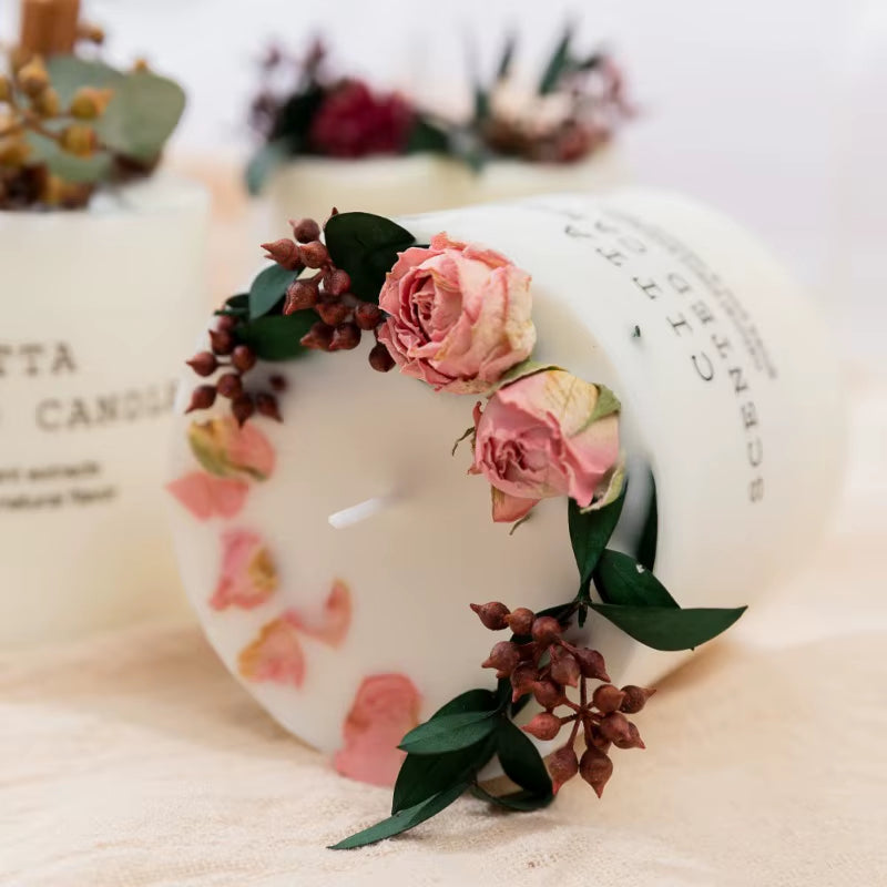Retro American Aromatherapy Candle Set Birthday Gift Lovely Scented Candles Ins Bedroom Cute Decoration Aromatherapy Candles