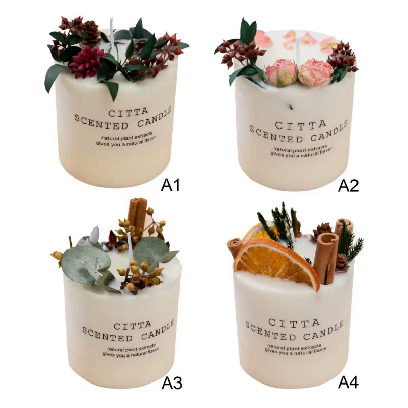 Retro American Aromatherapy Candle Set Birthday Gift Lovely Scented Candles Ins Bedroom Cute Decoration Aromatherapy Candles