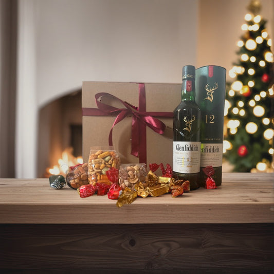 Glenfiddich 12Y Xmas Gift Basket