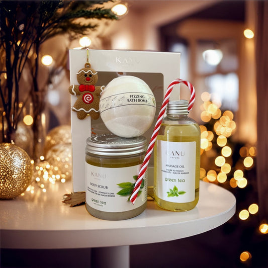 Xmas Spa Green Tea Gift Box